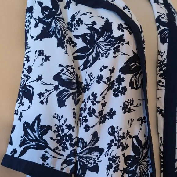 NWOT Bon Worth Floral Duster Jacket - Picture 2 of 5